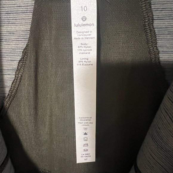 Lululemon Define Jacket Olive Green & White Pattern - 10 - Picture 8 of 9